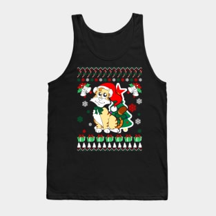 Christmas cat - Ugly Christmas Model Tank Top